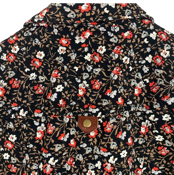 Anthropologie Hei Hei Floral Jacket. Shell 100% Cotton. - Picture 7 of 14